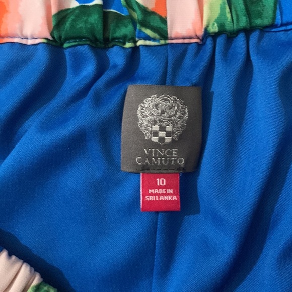 Vince Camuto Off the Shoulder Floral Dress Size 10 - Picture 7 of 7